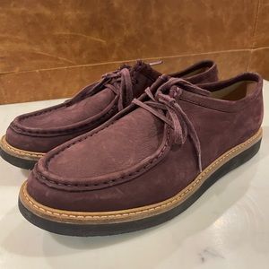 Womens purple Clark’s dress shoes